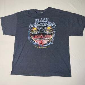Black Anaconda Noah’s Ark Wisconsin Dells T-Shirt 2XL Graphic Tee